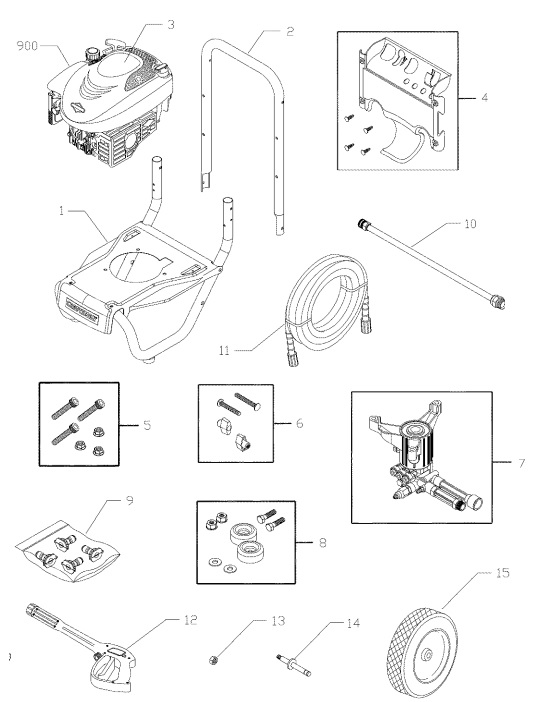 Craftsman Pressure Washer 580752561 Parts